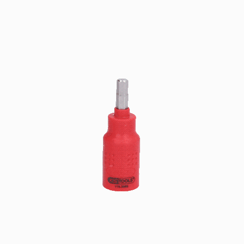 3/8 Zoll Isolierte Bit-Stecknuss Innensechskant 6mm, 60mm lang KS TOOLS 118.3866