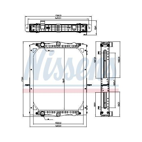 NISSENS K&uuml;hler, Motork&uuml;hlung 606774
