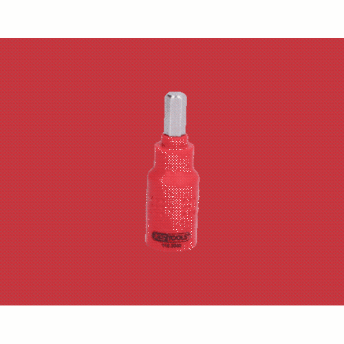 3/8 Zoll Isolierte Bit-Stecknuss Innensechskant 8mm, 60mm lang KS TOOLS 118.3868