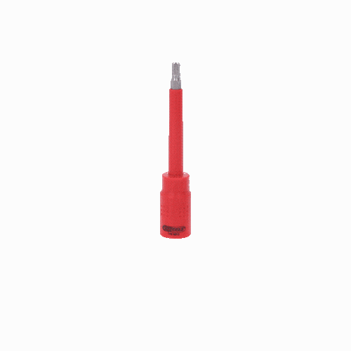 3/8 Zoll Isolierte Bit-Stecknuss Innensechskant, 5mm, 122mm lang KS TOOLS