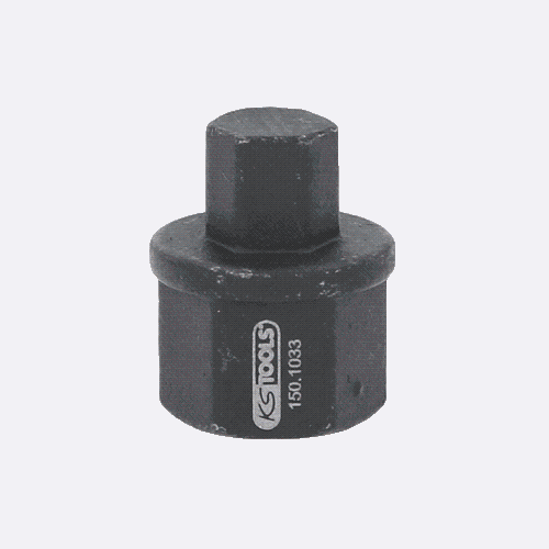 3/8 Zoll &Ouml;ldienst-Spezialprofil-Bit-Stecknuss f&uuml;r BMW KS TOOLS 150.1033