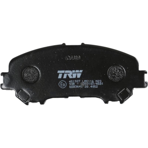 TRW Bremsbelagsatz, Scheibenbremse GDB3648