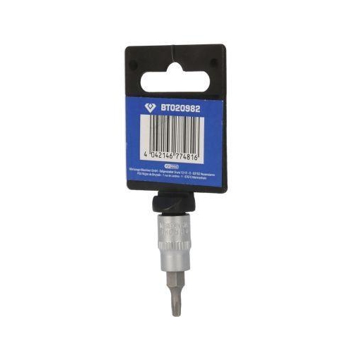 1/4 Zoll Torx-Bit-Stecknuss, mit Stirnlochbohrung, TB15 BRILLIANT TOOLS BT020982