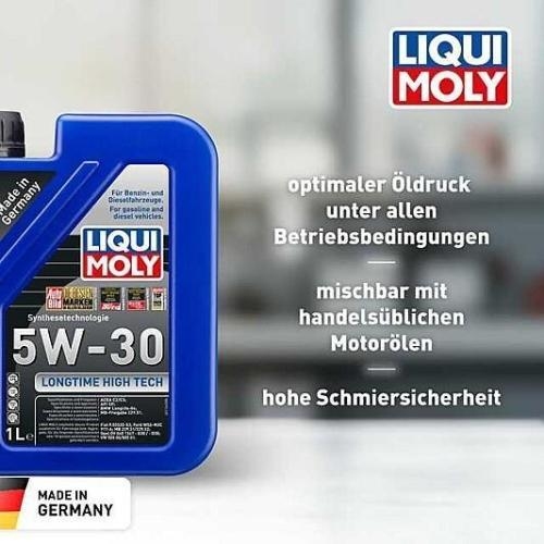 Liqui Moly Motor&ouml;l Longtime High Tech, 5W-30, 3 Liter - 3x 1136