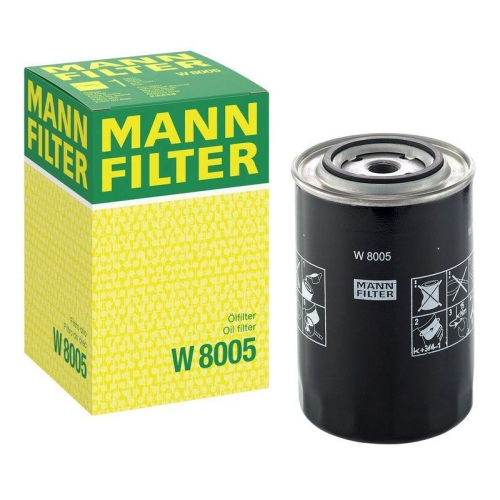 MANN-FILTER Hydraulikfilter, Automatikgetriebe W 8005