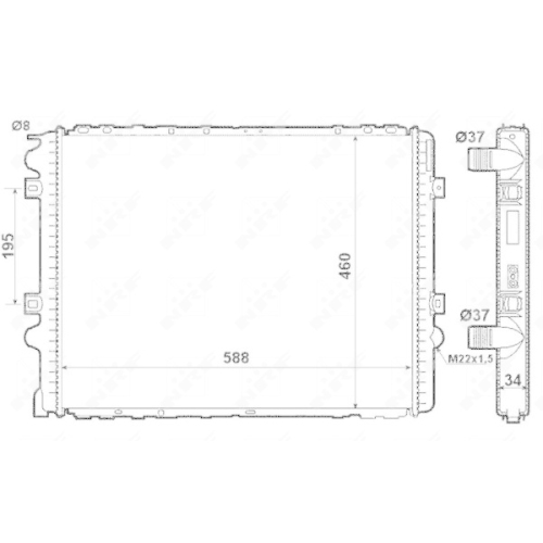 NRF K&uuml;hler, Motork&uuml;hlung 509710