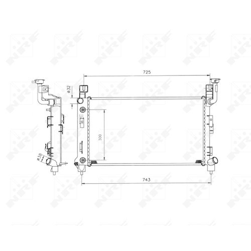 NRF K&uuml;hler, Motork&uuml;hlung 53501