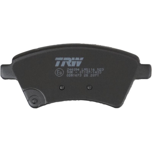 TRW Bremsbelagsatz, Scheibenbremse COTEC GDB1673