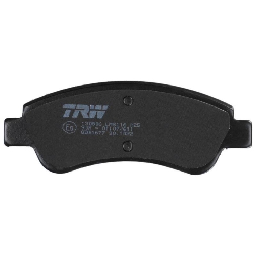 TRW Bremsbelagsatz, Scheibenbremse COTEC GDB1677