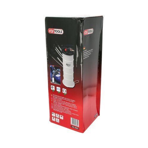 Vakuum-Absaugpumpe 6,5 Liter inklusive 4 Sonden KS TOOLS 160.0865