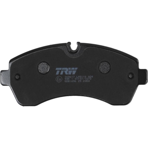 TRW Bremsbelagsatz, Scheibenbremse COTEC GDB1696