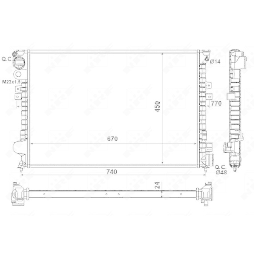 NRF K&uuml;hler, Motork&uuml;hlung 58993