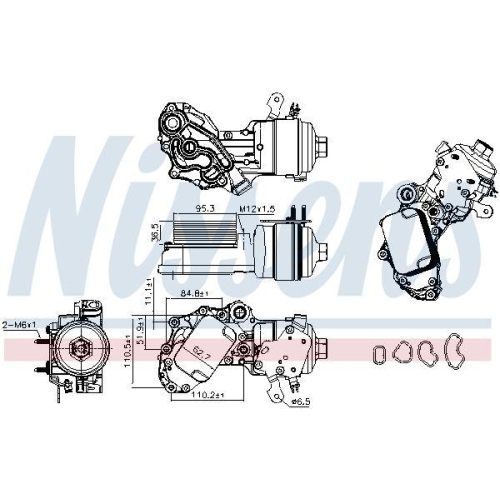 NISSENS &Ouml;lk&uuml;hler, Motor&ouml;l 91227