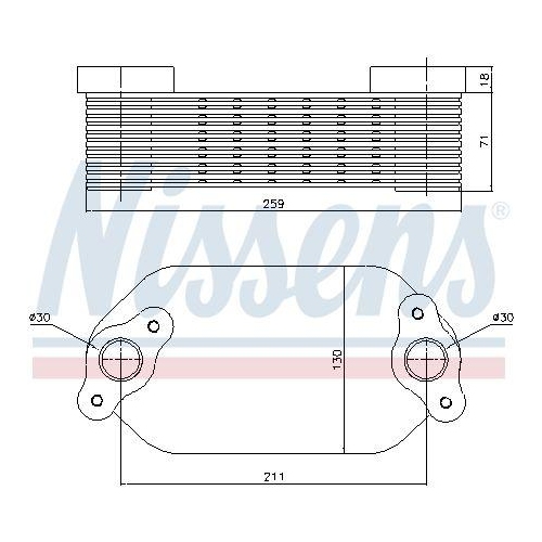 NISSENS &Ouml;lk&uuml;hler, Motor&ouml;l 91138