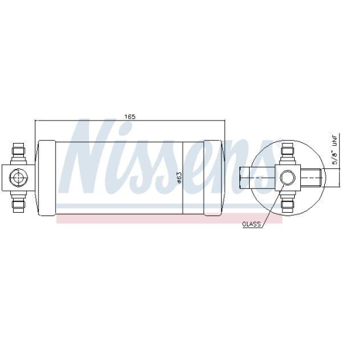 NISSENS Trockner, Klimaanlage 95031