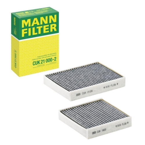MANN-FILTER Filter, Innenraumluft CUK 21 000-2