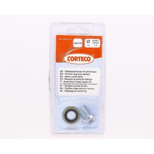 CORTECO Verschlussschraube, Ölwanne 220111S