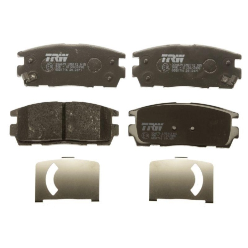TRW Bremsbelagsatz, Scheibenbremse COTEC GDB1716