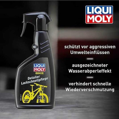 Bike Detailer Fahrrad schnelle Lackpflege LIQUI MOLY Spray 500ml 23145