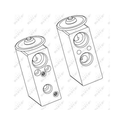 NRF Expansionsventil, Klimaanlage 38365