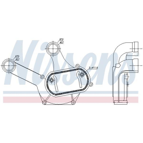 NISSENS Ladeluftk&uuml;hler 961520