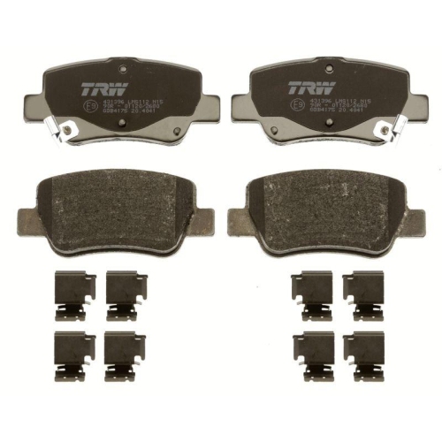 TRW Bremsbelagsatz, Scheibenbremse COTEC GDB4175