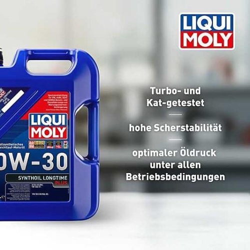 Liqui Moly Motor&ouml;l Synthoil Longtime Plus 0W-30 5-Liter - VW 50300 50601 - 1151