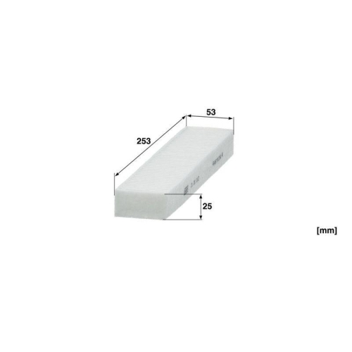 MANN-FILTER Filter, Innenraumluft CU 26 002