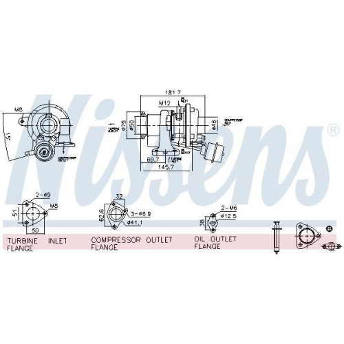 NISSENS Lader, Aufladung ** FACTORY NEW ** 93626