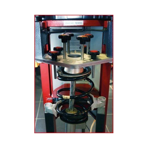 Druckluft-Stand-Federspanner inkl. Adapterplatte KS TOOLS 500.8805