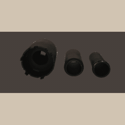 Nutmuttern-Schl&uuml;ssel-Satz mit 2 F&uuml;hrungsrohren f&uuml;r MAN 102 mm 3-tlg KS TOOLS