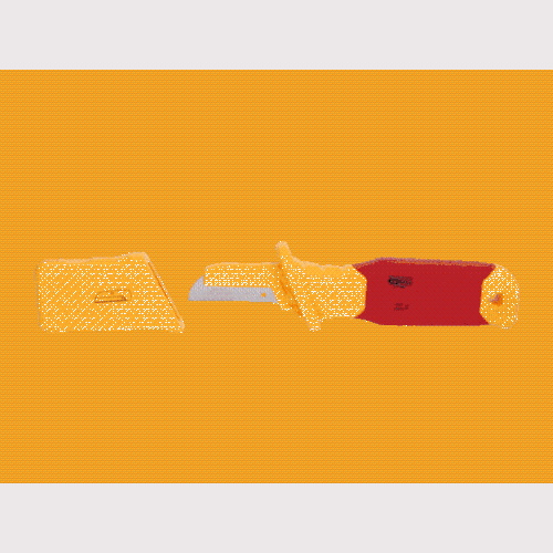 Kabelmesser mit Schutzisolierung und gerader Klinge, 200mm KS TOOLS 117.5602