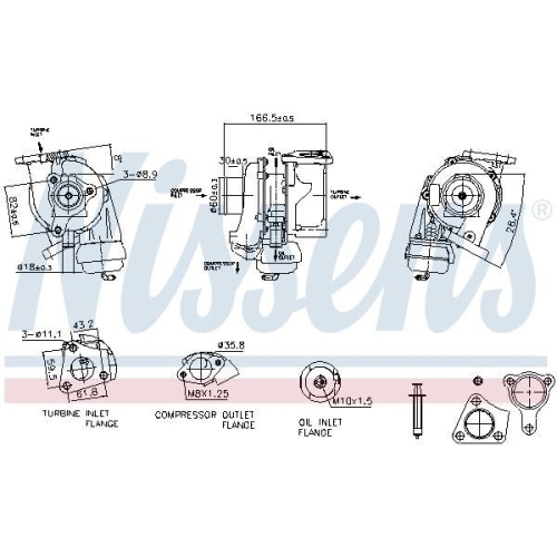 NISSENS Lader, Aufladung ** FACTORY NEW ** 93525