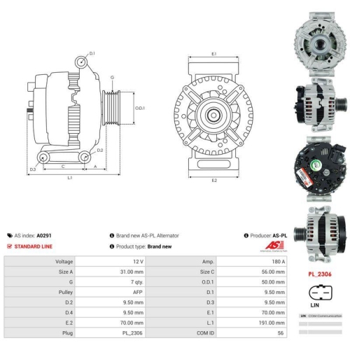 AS-PL Generator AS A0291