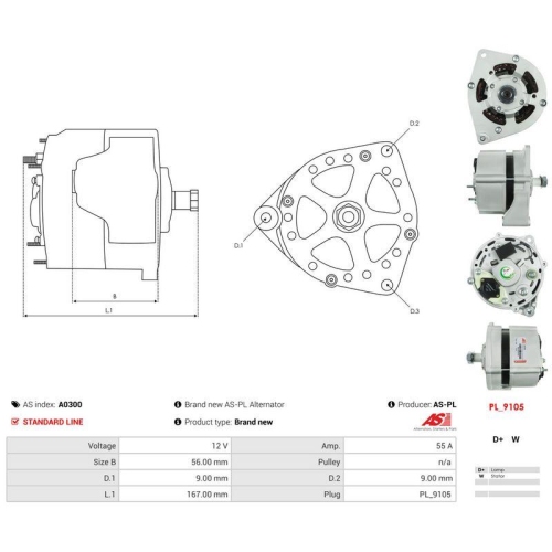 AS-PL Generator AS A0300