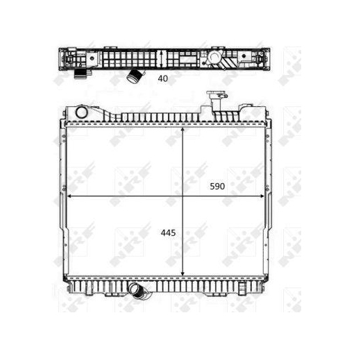 NRF K&uuml;hler, Motork&uuml;hlung 58484
