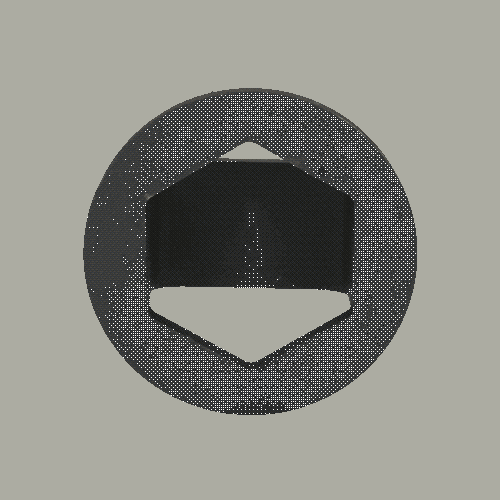 Achsmuttern-Schl&uuml;ssel f&uuml;r SAF, 85 mm KS TOOLS 460.4790