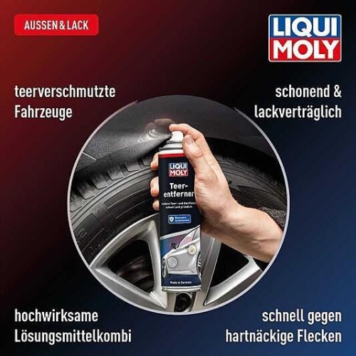 Liqui Moly Teerentferner 400 ml l&ouml;st Harz und Teer Entferner Auto Pflege 1600