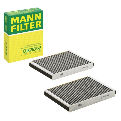 MANN-FILTER Filter, Innenraumluft CUK 2533-2