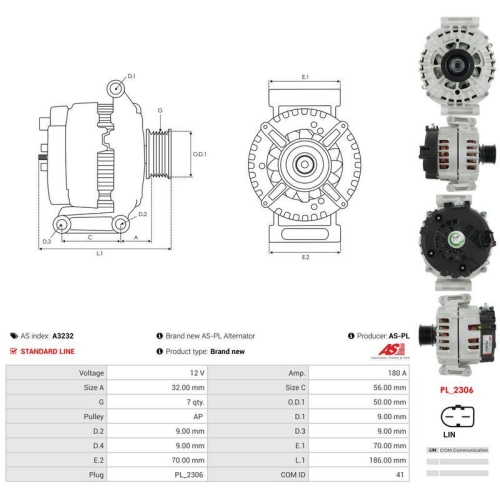 AS-PL Generator AS A3232