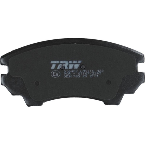 TRW Bremsbelagsatz, Scheibenbremse COTEC GDB1783