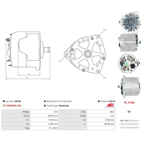 AS-PL Generator AS A0109