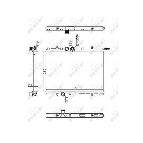 NRF K&uuml;hler, Motork&uuml;hlung Economy Class 509524A