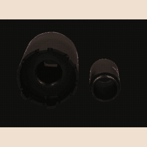 Nutmuttern-Schl&uuml;ssel-Satz mit F&uuml;hrungsrohr f&uuml;r Mercedes 715 mm 2-tlg KS TOOLS