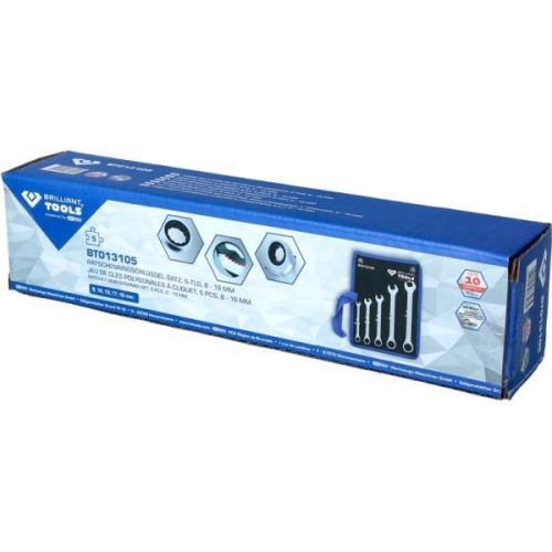 KS TOOLS Ratschen-Ringschl&uuml;sselsatz BT013105
