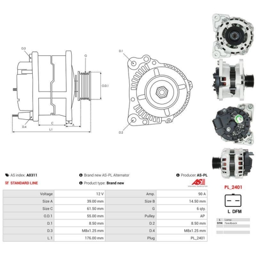 AS-PL Generator AS A0311