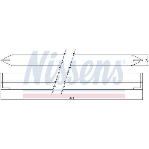 NISSENS Trockner, Klimaanlage 95500