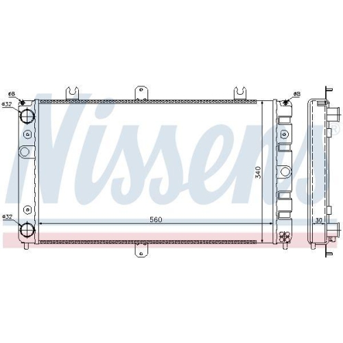 NISSENS K&uuml;hler, Motork&uuml;hlung 623553