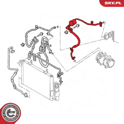 ESEN SKV Hochdruckleitung, Klimaanlage