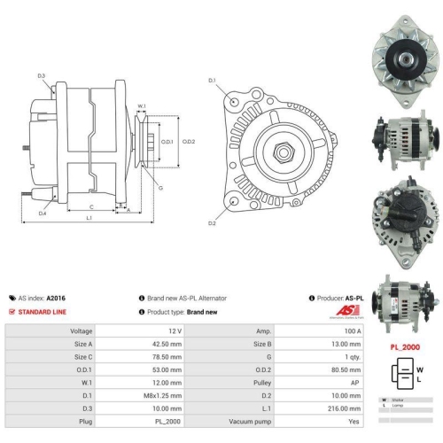 AS-PL Generator AS A2016